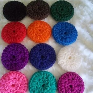12 Handmade Scrubbies
